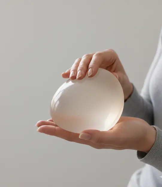 Breast augmentation with implants