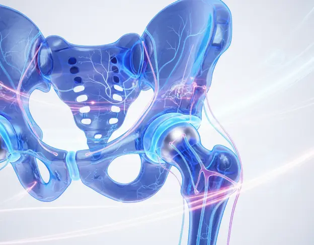 Hip joint replacement with 14 days of rehabilitation