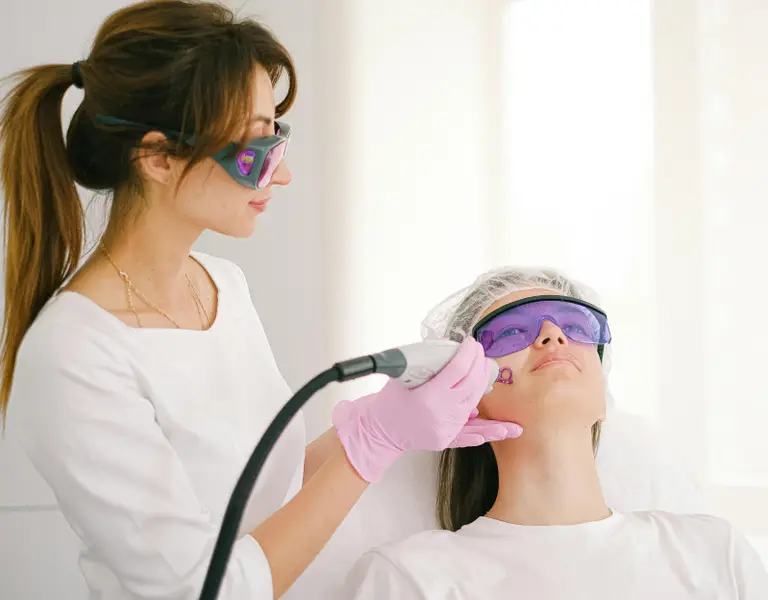 Velure S5 laser capillary removal procedure